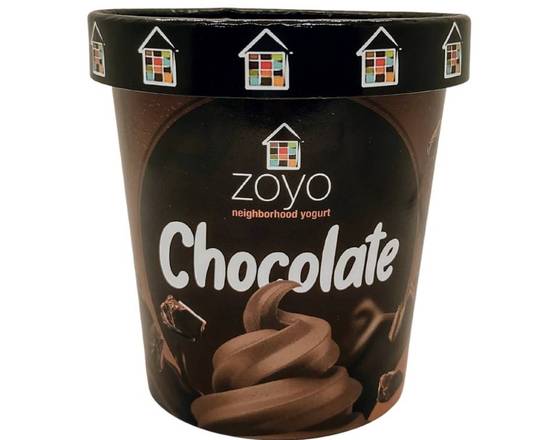 Order Chocolate Frozen Yogurt (14oz) food online from Zoyo Frozen Yogurt store, Phoenix on bringmethat.com