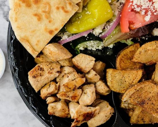 Order Chicken Plate food online from Grecian Gyro store, Hapeville on bringmethat.com