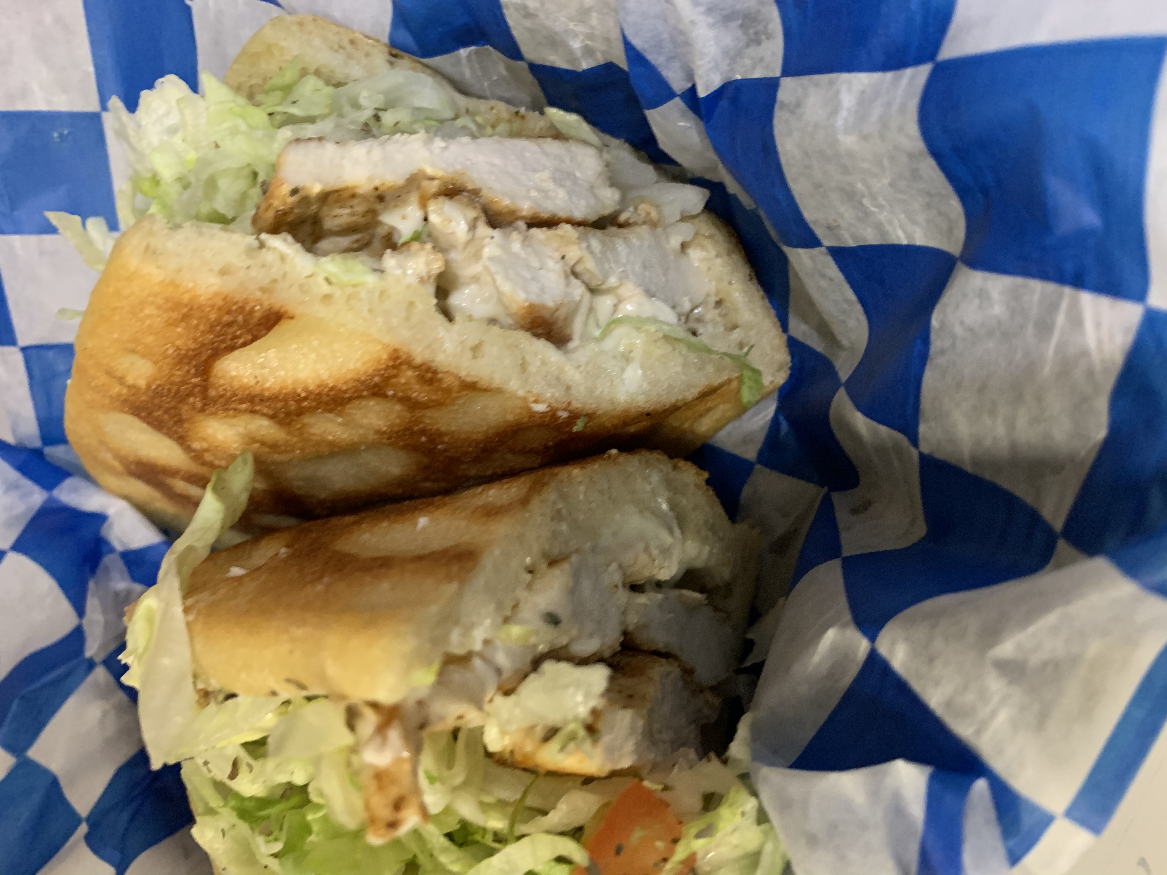 Order Grilled Chicken Hoagie Sub food online from Two Cousin Pizza & Italian store, Mount Joy on bringmethat.com