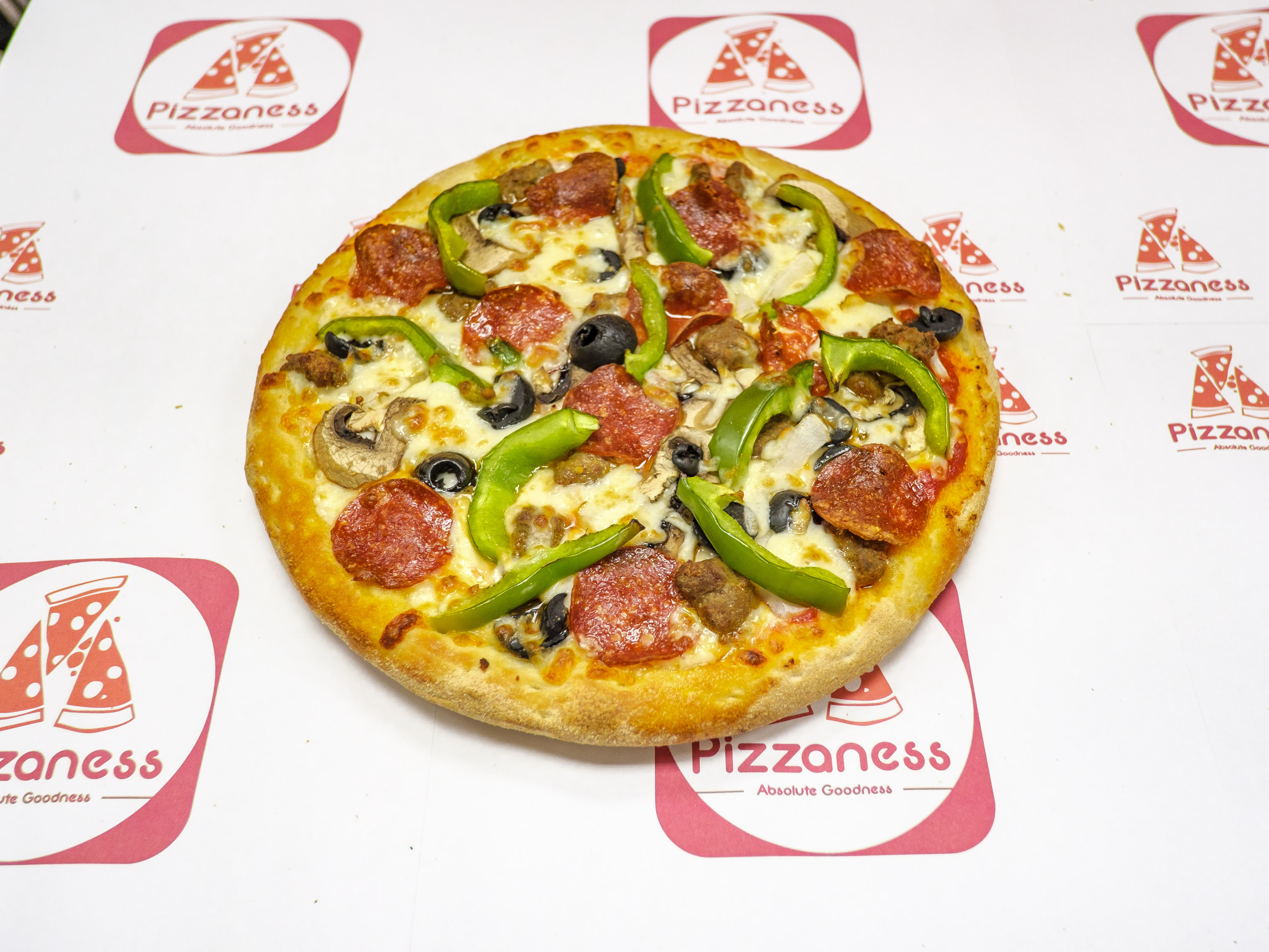 Order Supremeness Pizza food online from Pizzaness store, Glenn Dale on bringmethat.com
