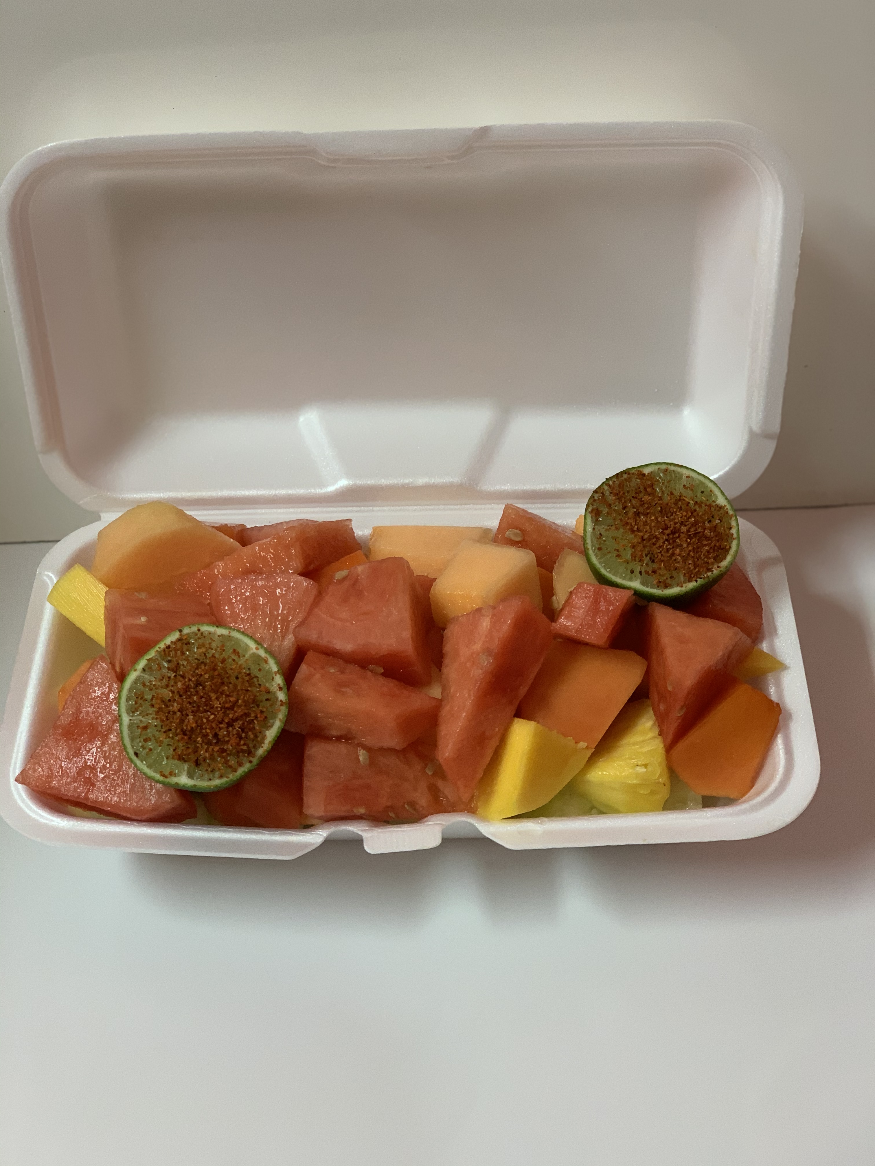 Order Fresh Fruit Mix food online from El Papayon store, Ontario on bringmethat.com