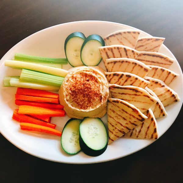 Order Hummus Plate food online from 6 Degrees store, Chicago on bringmethat.com