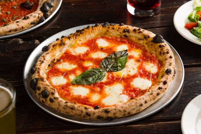 Order Margherita food online from Union Pizza Works store, Brooklyn on bringmethat.com