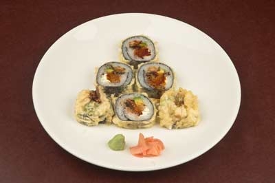 Order STONE OAK ROLL food online from Sushi Zushi store, Dallas on bringmethat.com