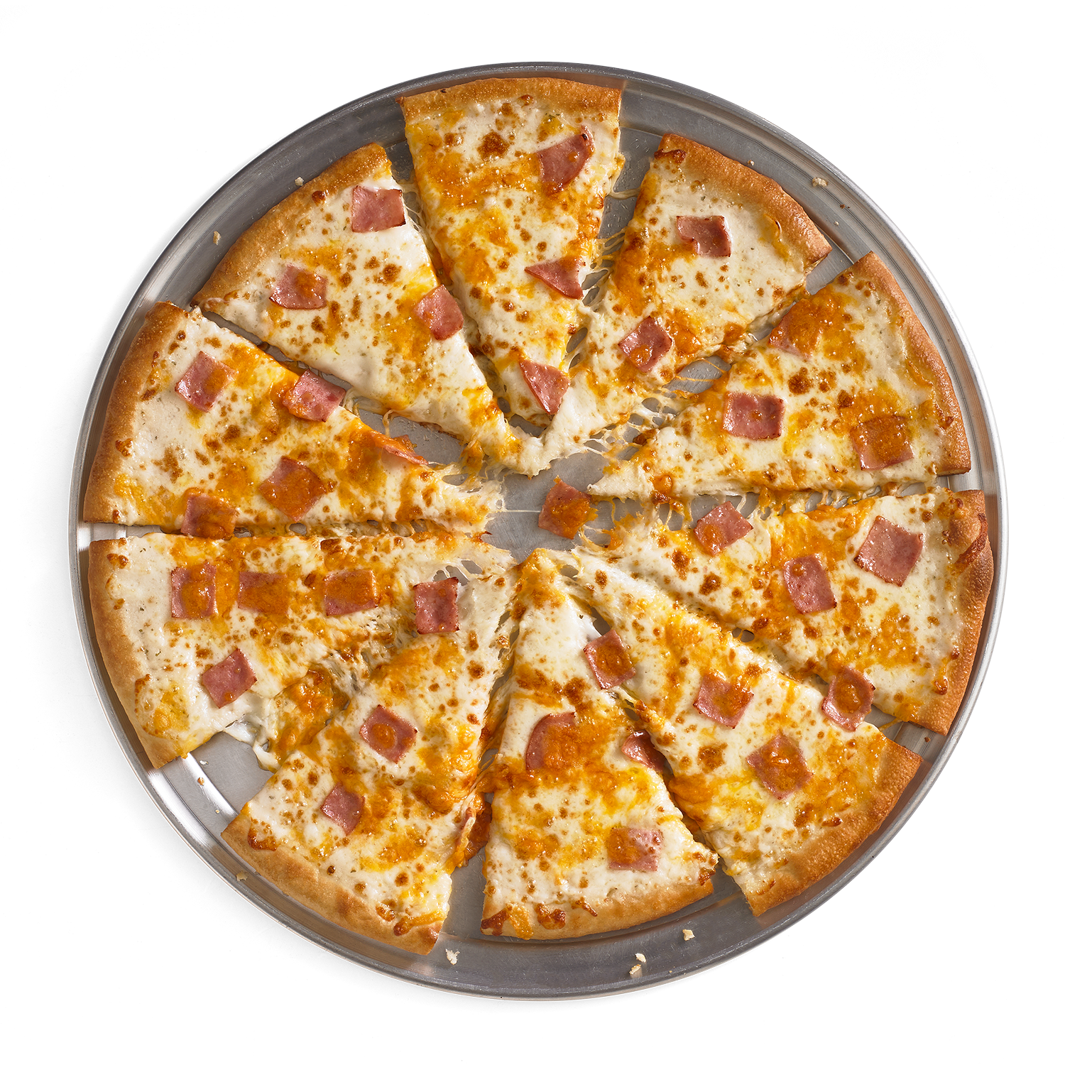 Order Zesty Ham & Cheddar Giant Pizza food online from Cici's store, Mesquite on bringmethat.com