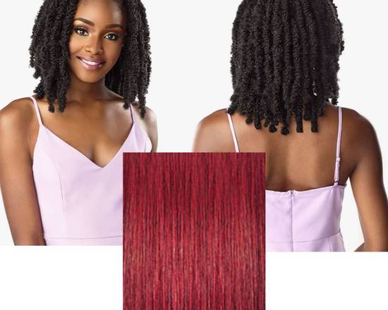 Order Lulutress 3X Butterfly Locs Bob 8"/10"/12" COLOR: BURGUNDY food online from iDa Beauty Supply Store store, Middletown on bringmethat.com
