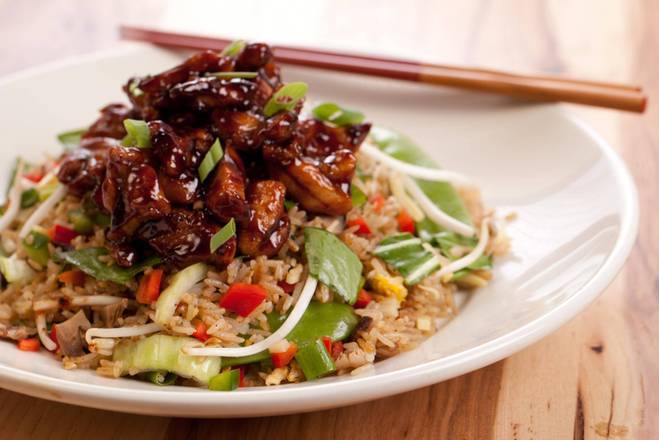 Order Teriyaki Chicken Fried Rice food online from Big Bowl store, Chicago on bringmethat.com