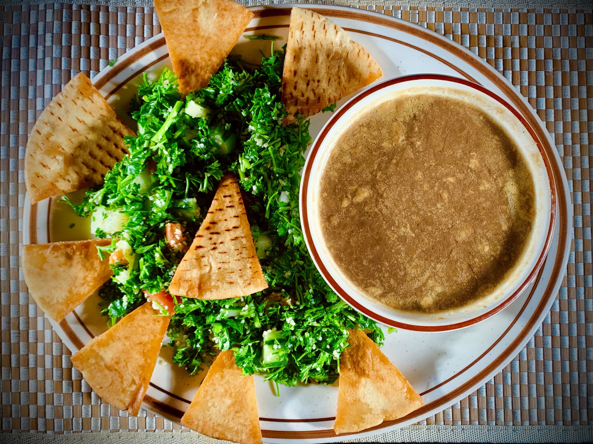 Order Soup and Salad food online from Jerusalem Cafe store, Vancouver on bringmethat.com