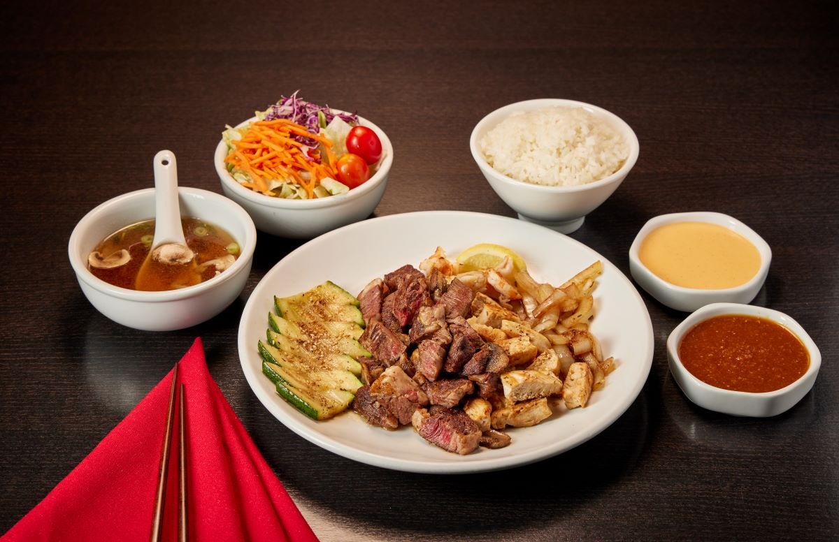 Order *NEW* HIBACHI RIBEYE & CHICKEN  food online from Benihana store, Anchorage on bringmethat.com
