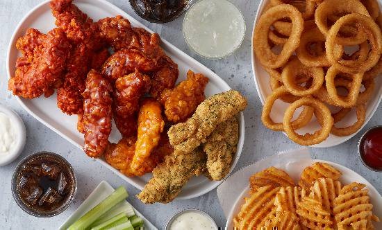 Order #4 X-Large Combo food online from Wing Haven store, Fort Worth on bringmethat.com