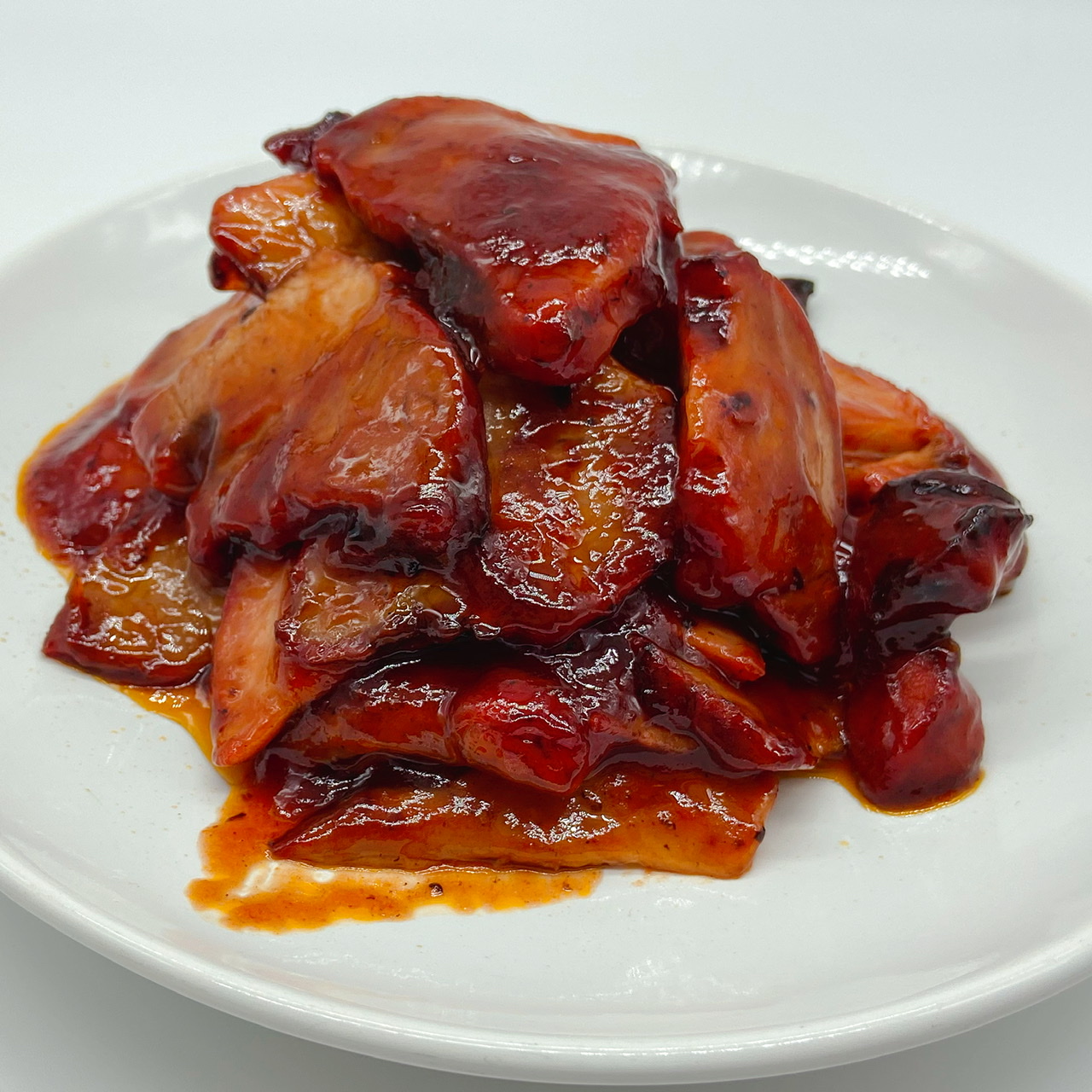 Order 05. Barbecued Pork food online from Happy Wok Asian Corner store, Elmwood Park on bringmethat.com