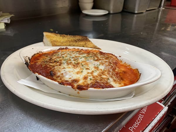 Order Baked Lasagna food online from Tailgaters store, Surprise on bringmethat.com
