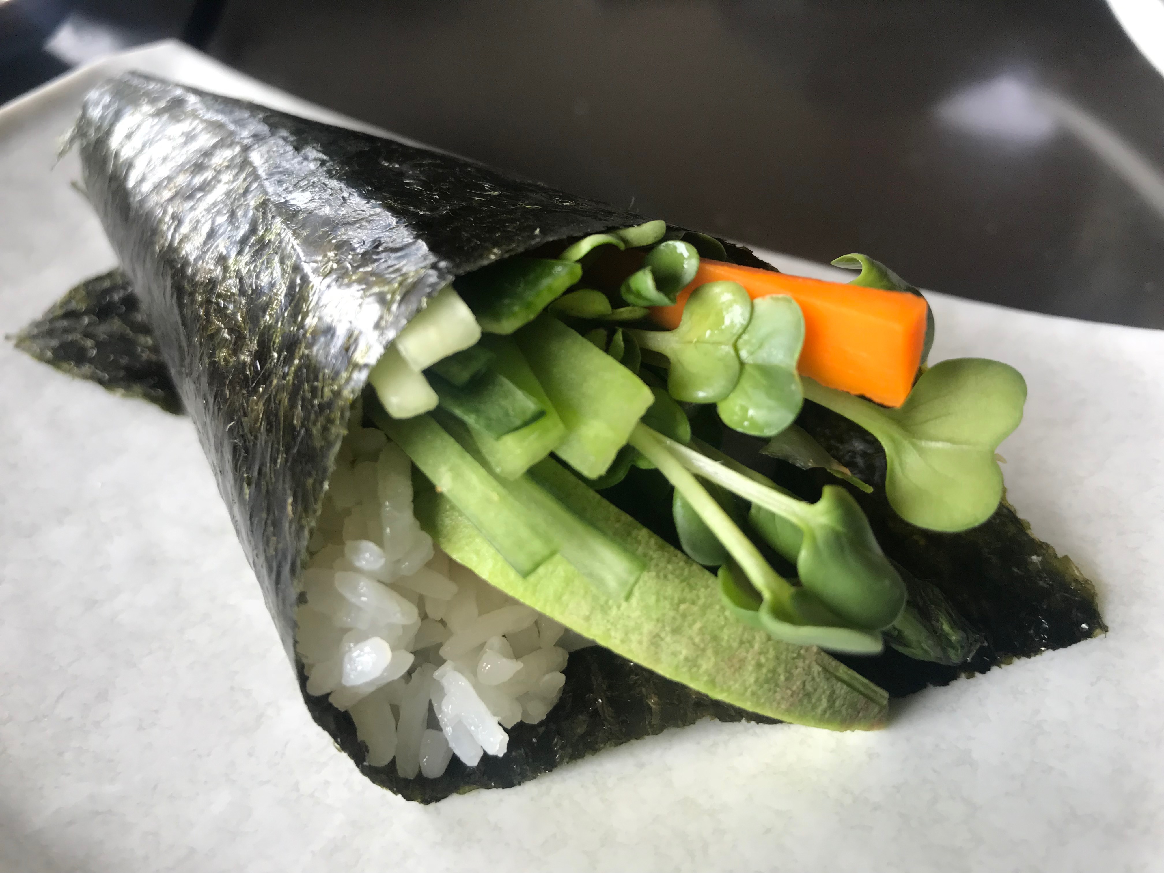 Order Veggie Hand Roll food online from Sushi Lounge store, Poway on bringmethat.com