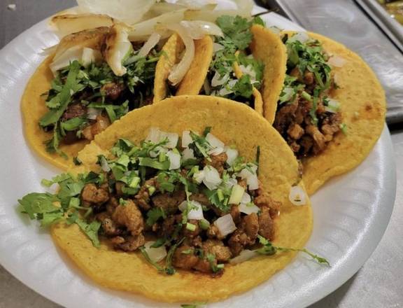 Order Pastor Taco food online from Lauras Mexican Food store, Glendale on bringmethat.com