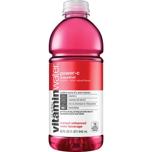 Order Vitaminwater Power C, Dragonfruit Bottle food online from Pepack Sunoco store, Peapack on bringmethat.com