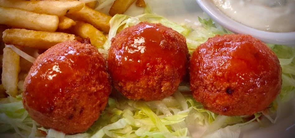 Order Meatballs - Side food online from Tj Restaurant & Pizza store, Old Saybrook on bringmethat.com