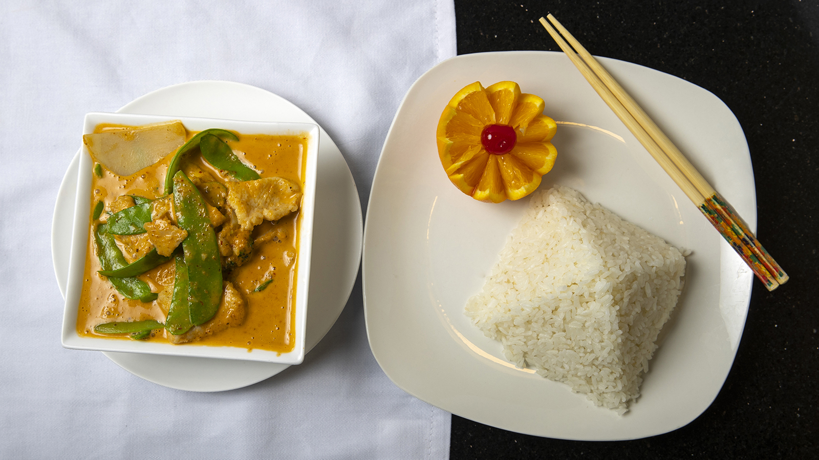 Order Panang Curry food online from Spicy Basil store, Denver on bringmethat.com