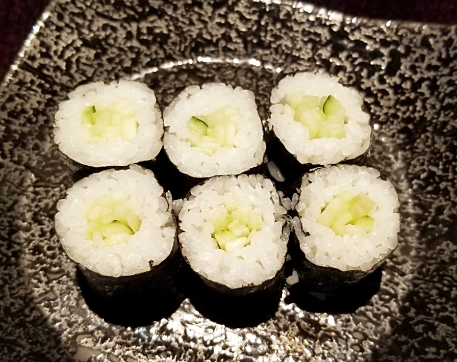 Order Cucumber Cut Roll food online from Shogun Sushi store, Santa Clarita on bringmethat.com