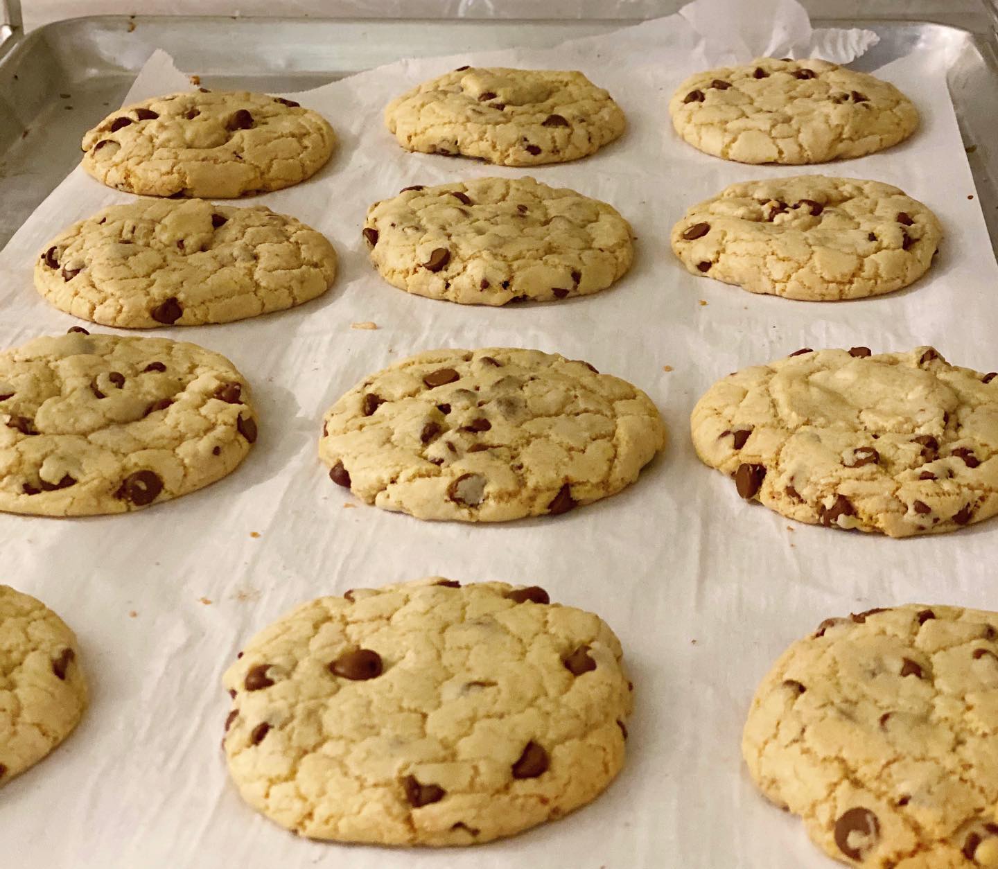 Order Chocolate Chip Cookie food online from Scratch Bakes store, Lancaster on bringmethat.com