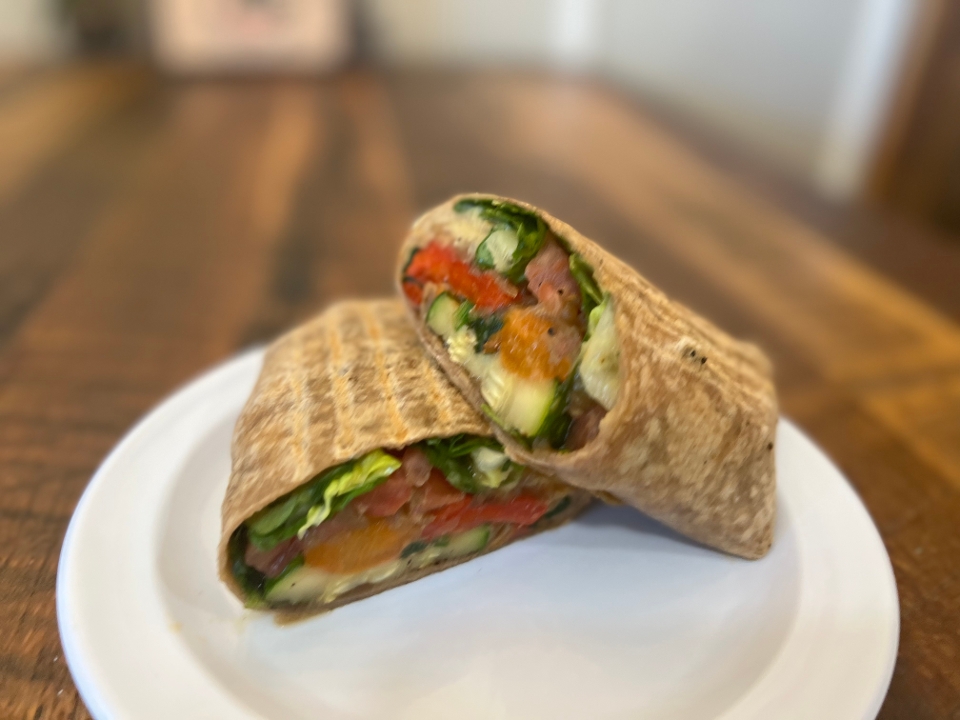 Order Veggie Wrap food online from Healthy and Delicious store, Toms River on bringmethat.com