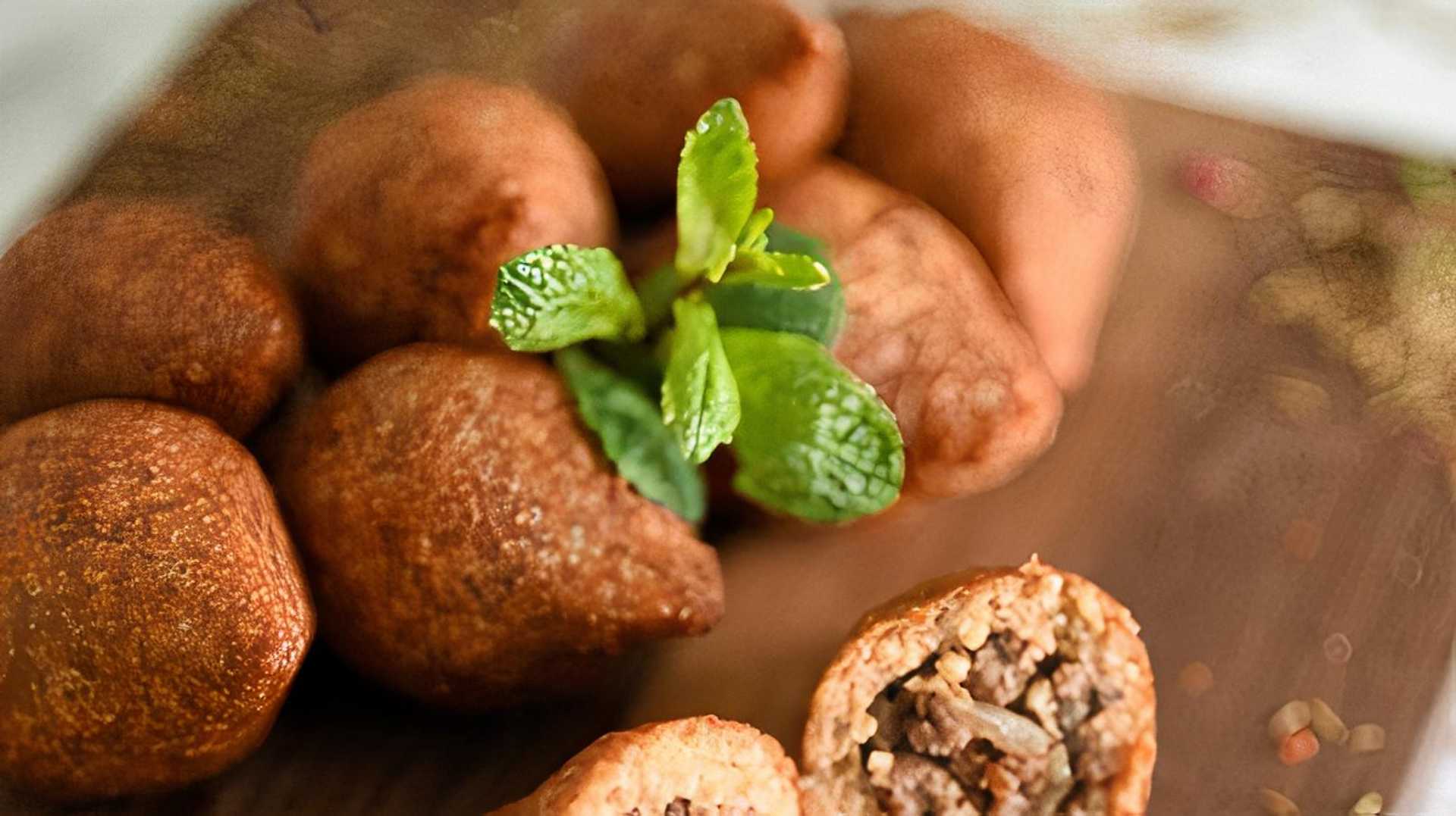 Order Fried Kibbeh food online from Tarboosh Eatery store, Cleveland on bringmethat.com
