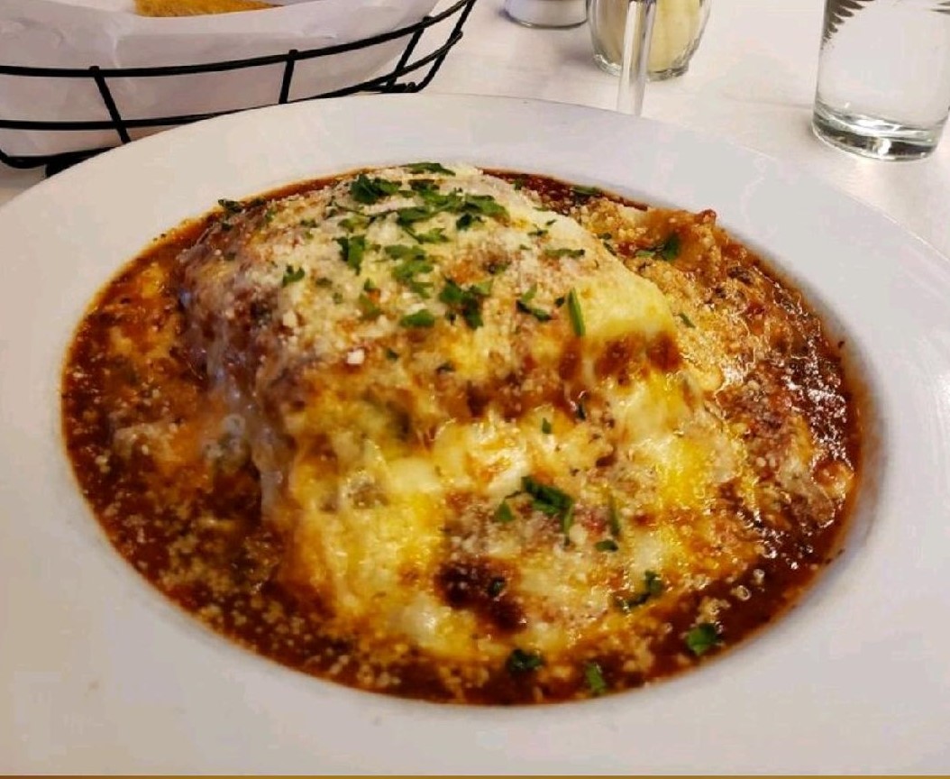 Order Chef Mike's Lasagna food online from My Mother House Italian Restaurant store, Las Vegas on bringmethat.com