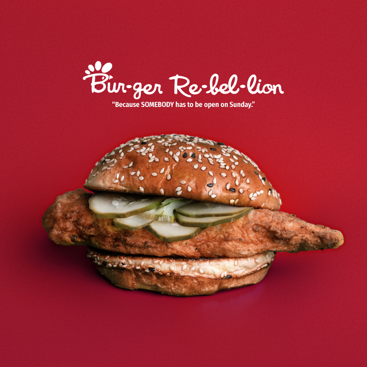 Order The Hot Chick food online from Burger Rebellion store, Crest Hill on bringmethat.com