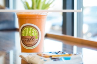 Order MORNING MANGO food online from Juiced Cafe store, Fall River on bringmethat.com