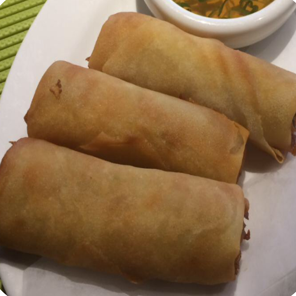 Order Spring Roll (vegetable) food online from Roll Star Sushi store, Anaheim on bringmethat.com