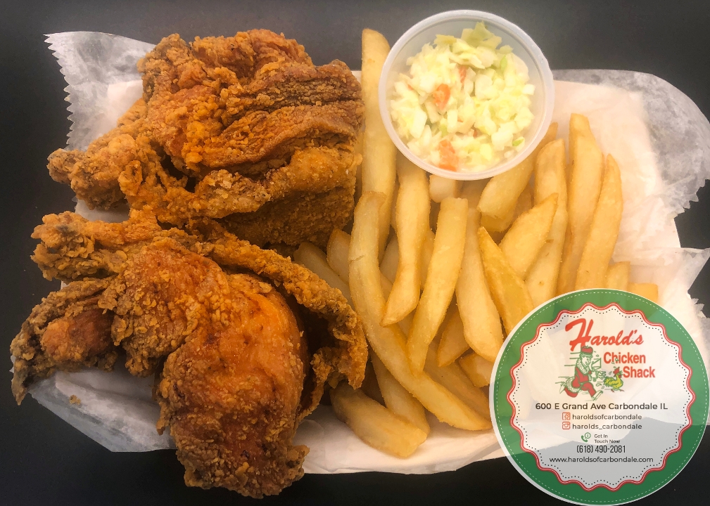 Order 2 Breast food online from Harolds Chicken store, Carbondale on bringmethat.com