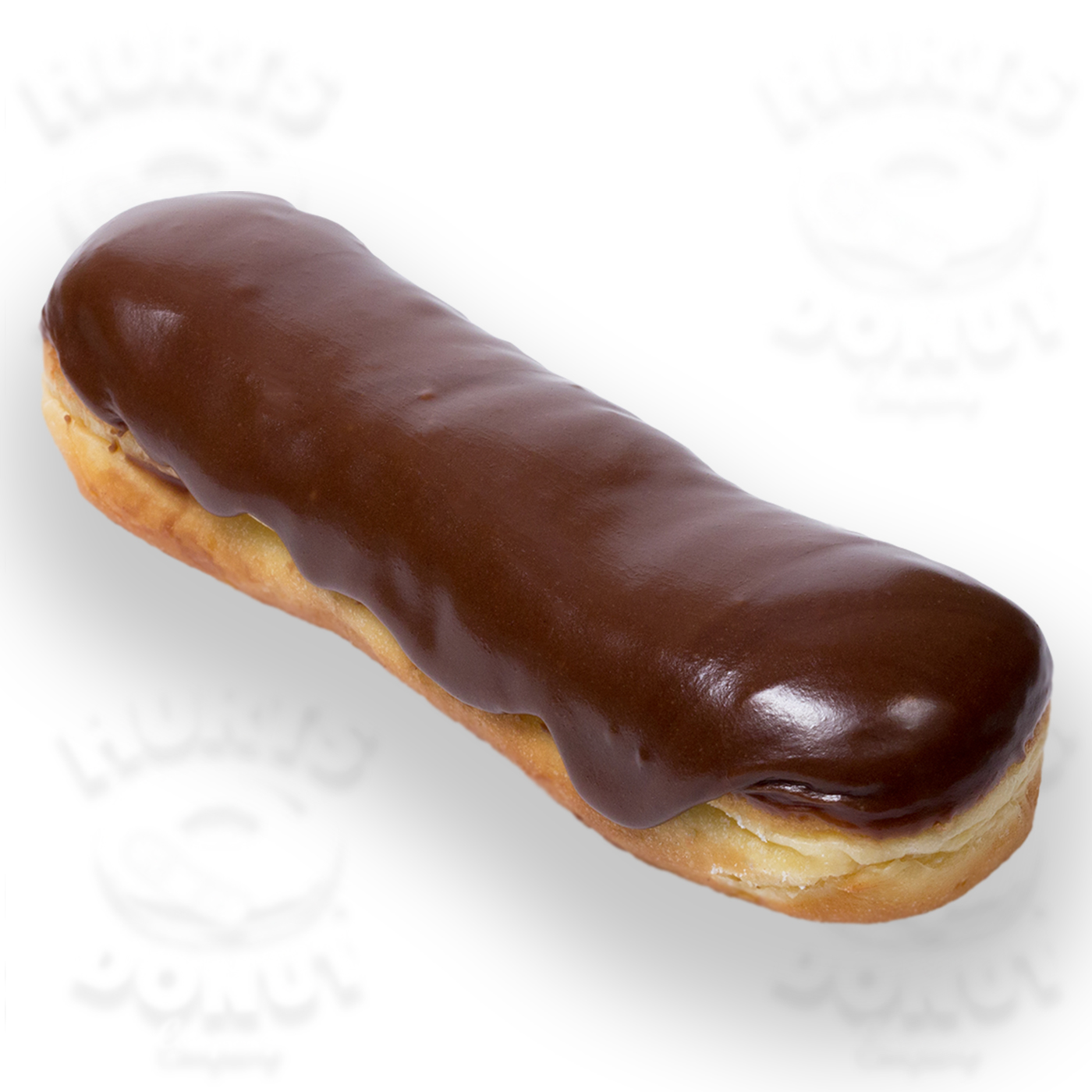 Order Chocolate Long John food online from Hurts Donut Co store, Colorado Springs on bringmethat.com