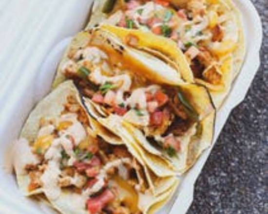 Order Chxn Tacos food online from The Be-Hive store, Nashville on bringmethat.com