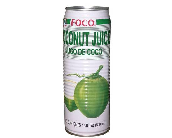 Order Foco Coconut Water (17.6 oz) food online from Ctown Supermarkets store, Uniondale on bringmethat.com