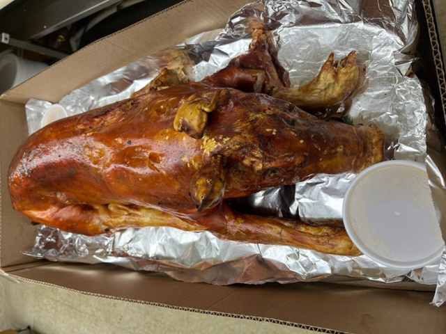 Order WHOLE ROASTED PIG LECHON  **PLS. CALL FOR AVAILABILITY , 1 WEEK IN ADVANCE NOTICE** food online from FM Asian Foodmart store, Woodridge on bringmethat.com