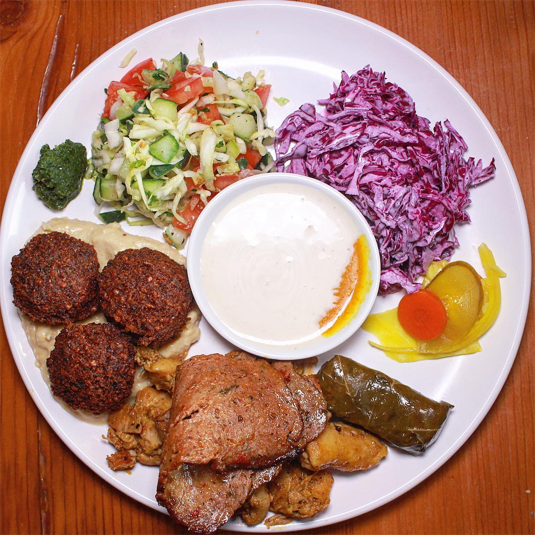 Order The Hesitator Combo food online from Falafel Salam store, Seattle on bringmethat.com