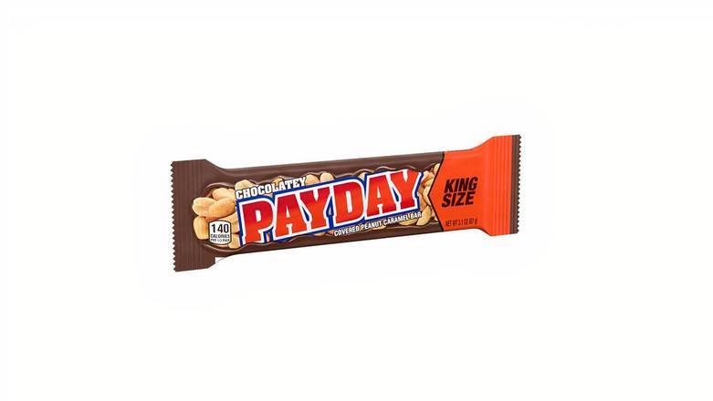 Order PAYDAY Chocolatey Peanut and Caramel Candy Bar, King Size food online from Mac On 4th store, Alton on bringmethat.com