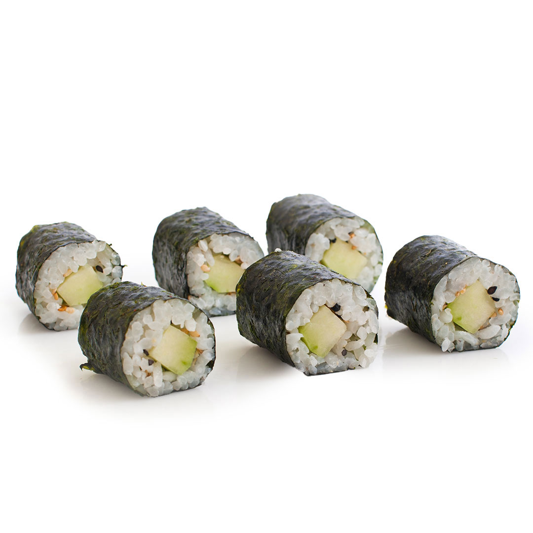 Order Roll with 6 Pieces Cucumber food online from Asia Nine store, Washington on bringmethat.com