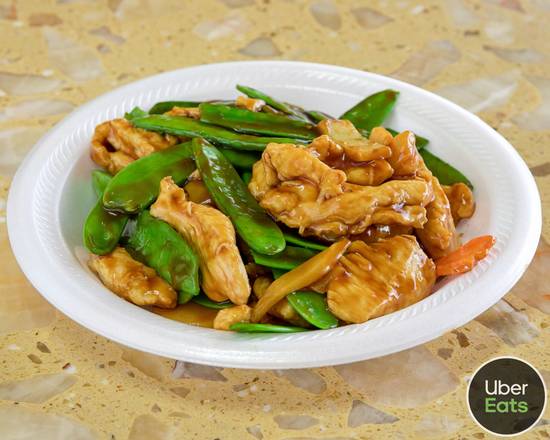 Order Chicken with Snow Peas food online from New skillman wok store, Tarrant County on bringmethat.com
