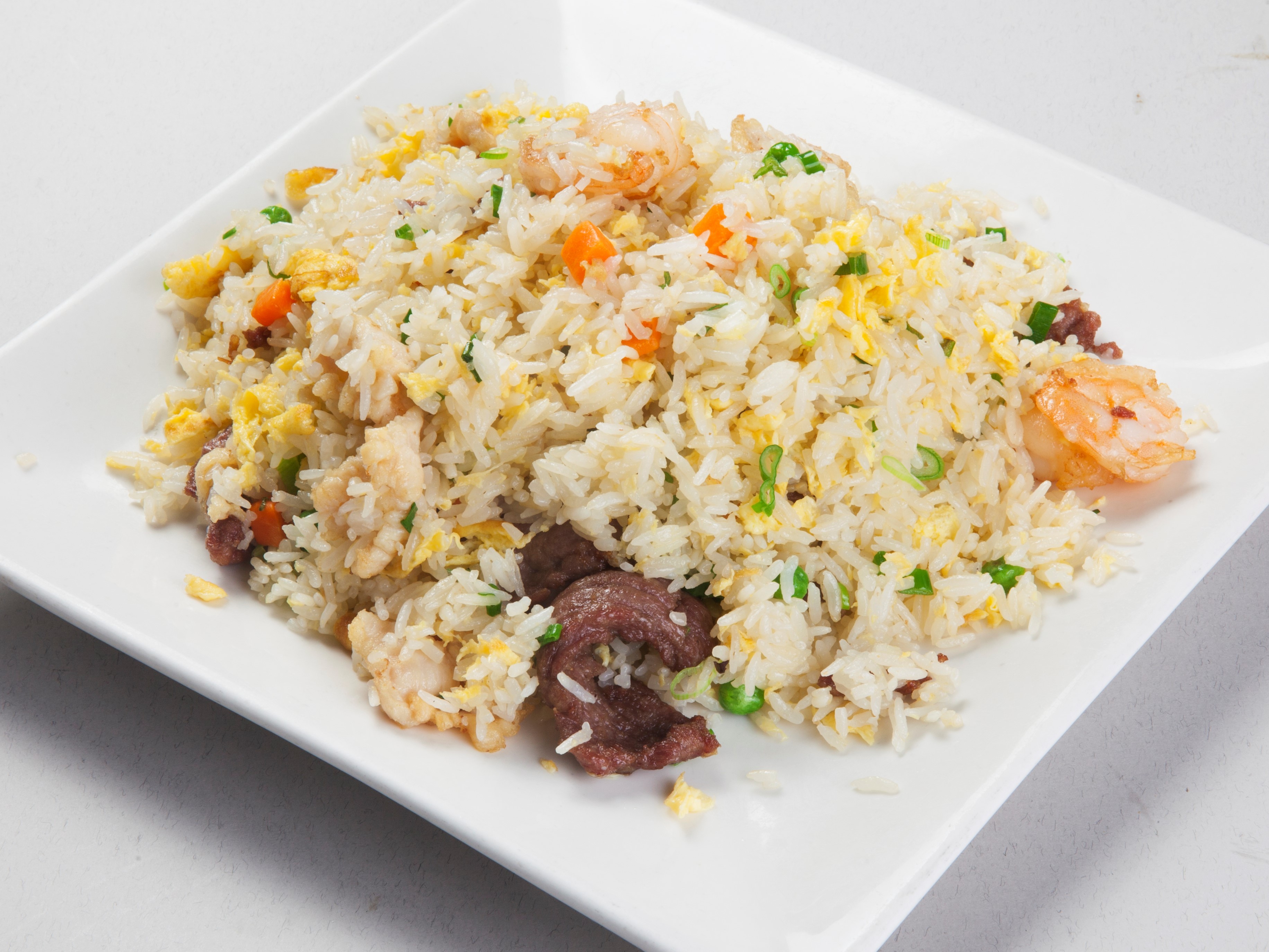 Order Assorted Fried Rice food online from Canaan Restaurant Chinese Cuisine store, West Covina on bringmethat.com