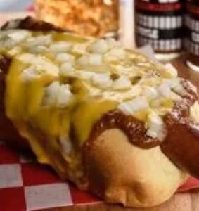 Order Bacon Cheese Dog food online from Jax Burger Fries & Shakes store, Pearland on bringmethat.com