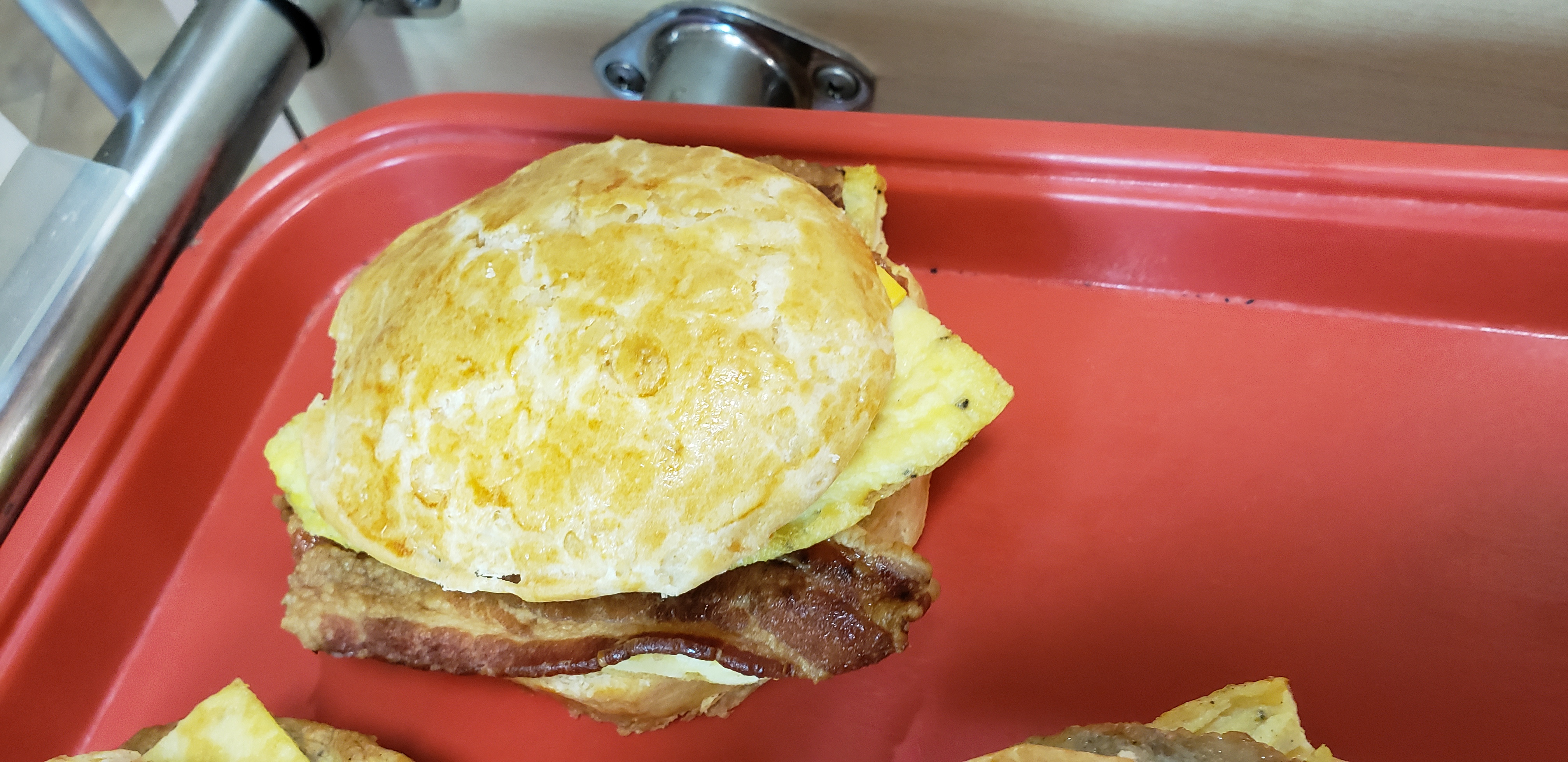 Order Bacon, Egg and Cheese Biscuit food online from H-Town Donuts store, Houston on bringmethat.com