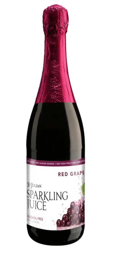 Order St Julian Red Grape Juice food online from Deerings Market store, Traverse City on bringmethat.com