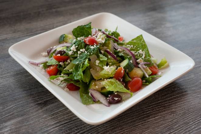 Order Greek Salad food online from Galata bistro store, Menlo Park on bringmethat.com