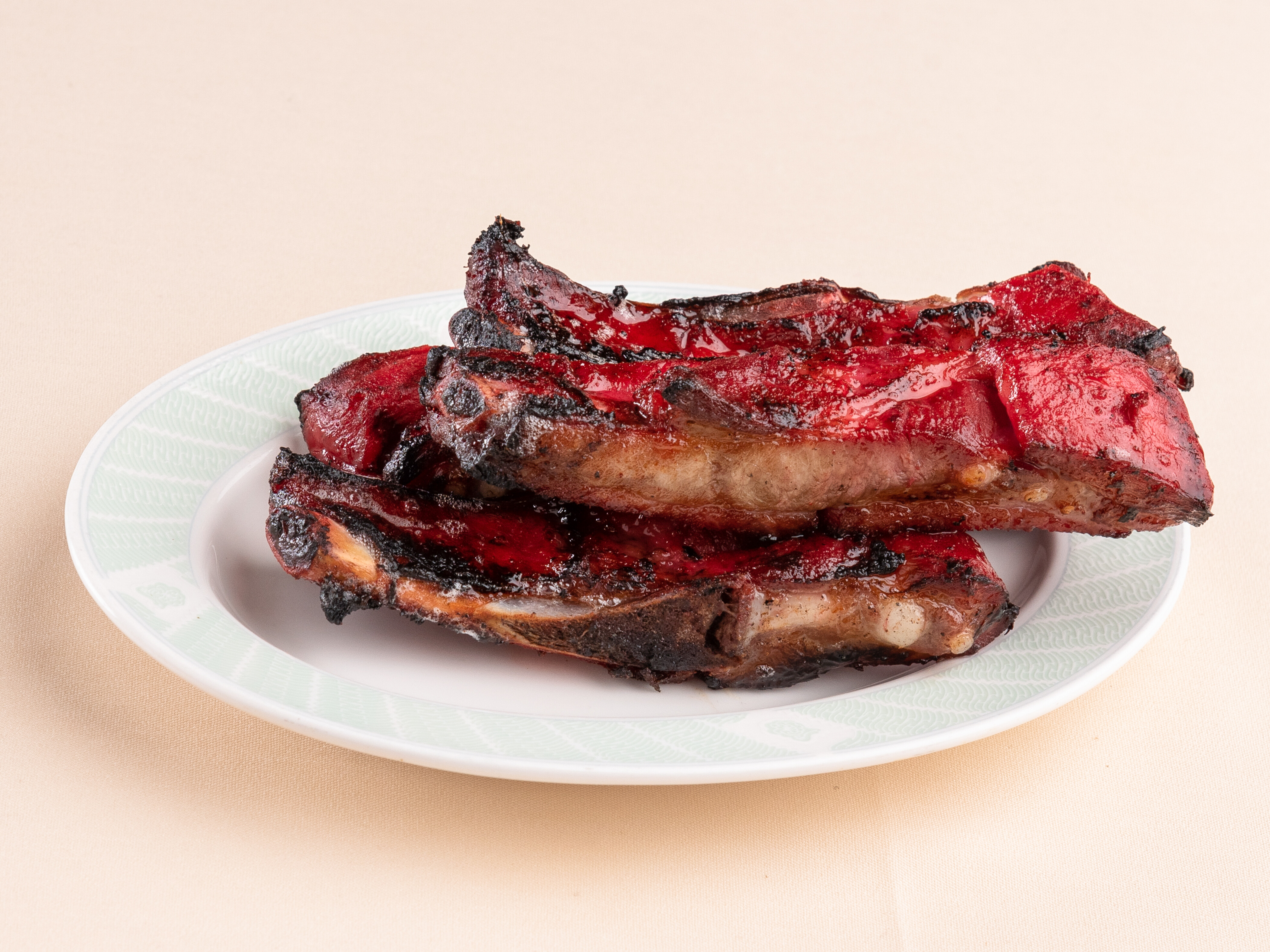 Order A08: BBQ Spare Ribs (four) food online from China Sky store, Winchester on bringmethat.com