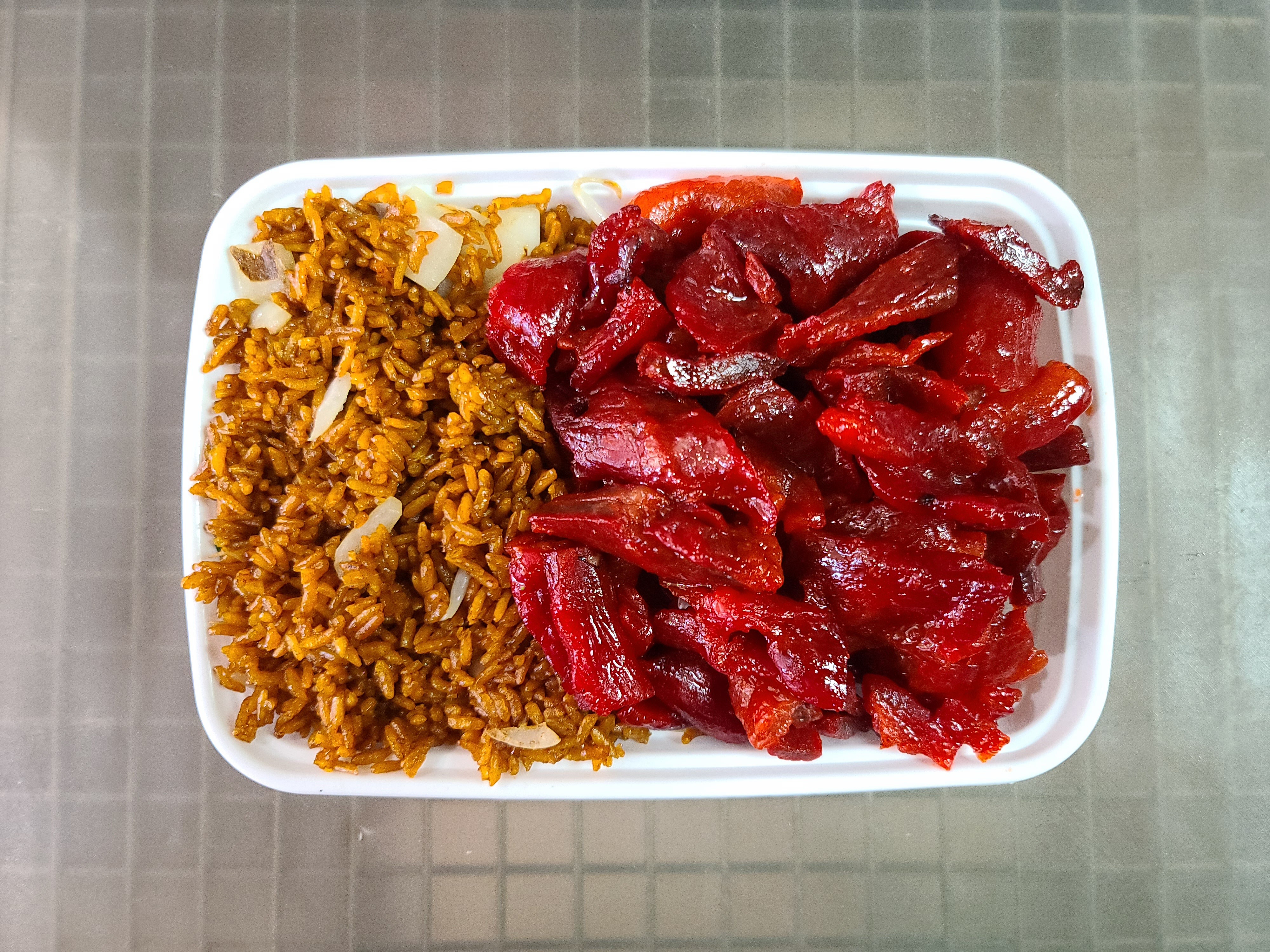 Order C.Boneless Ribs Combo food online from China King store, Florissant on bringmethat.com
