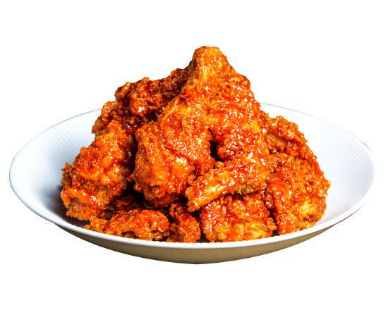 Order Hot Spicy Chicken (매운 양념치킨) food online from Bb.Q Chicken store, Palisades Park on bringmethat.com