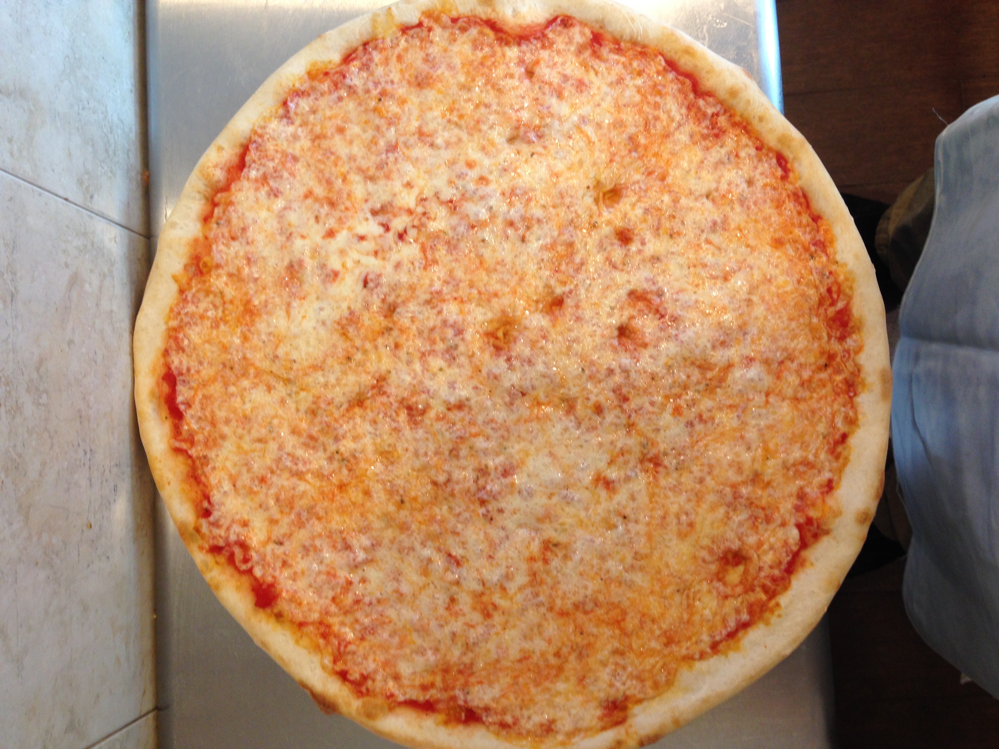 Order Cheese Pizza food online from Angelo's Pizza & Pasta store, Wallington on bringmethat.com