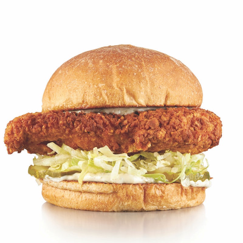 Order Crispy Chicken Sandwich food online from Burger Lounge store, Los Angeles on bringmethat.com