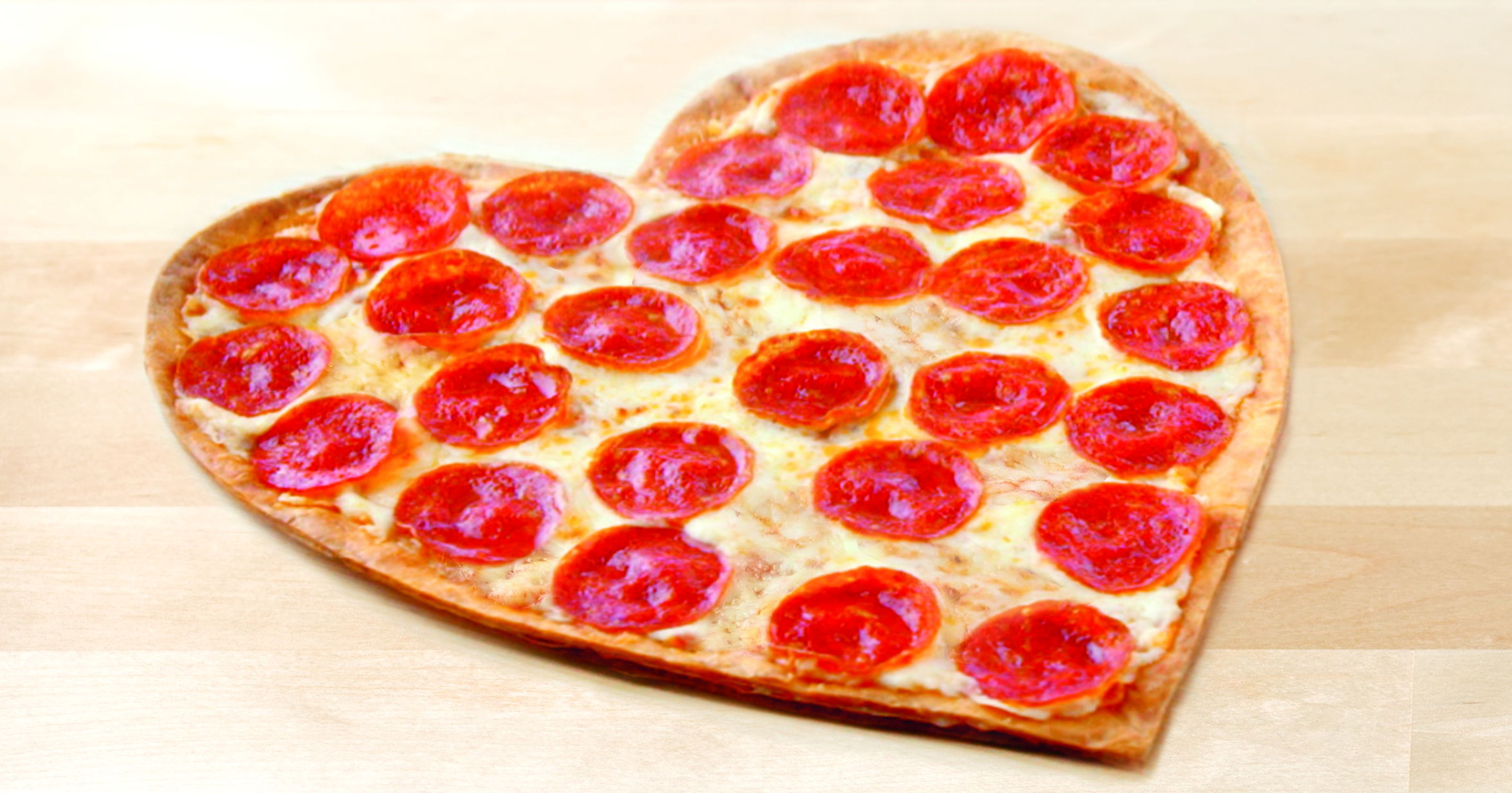 Order Heart Shaped Pizza food online from Jc's Restaurant store, Belleville on bringmethat.com
