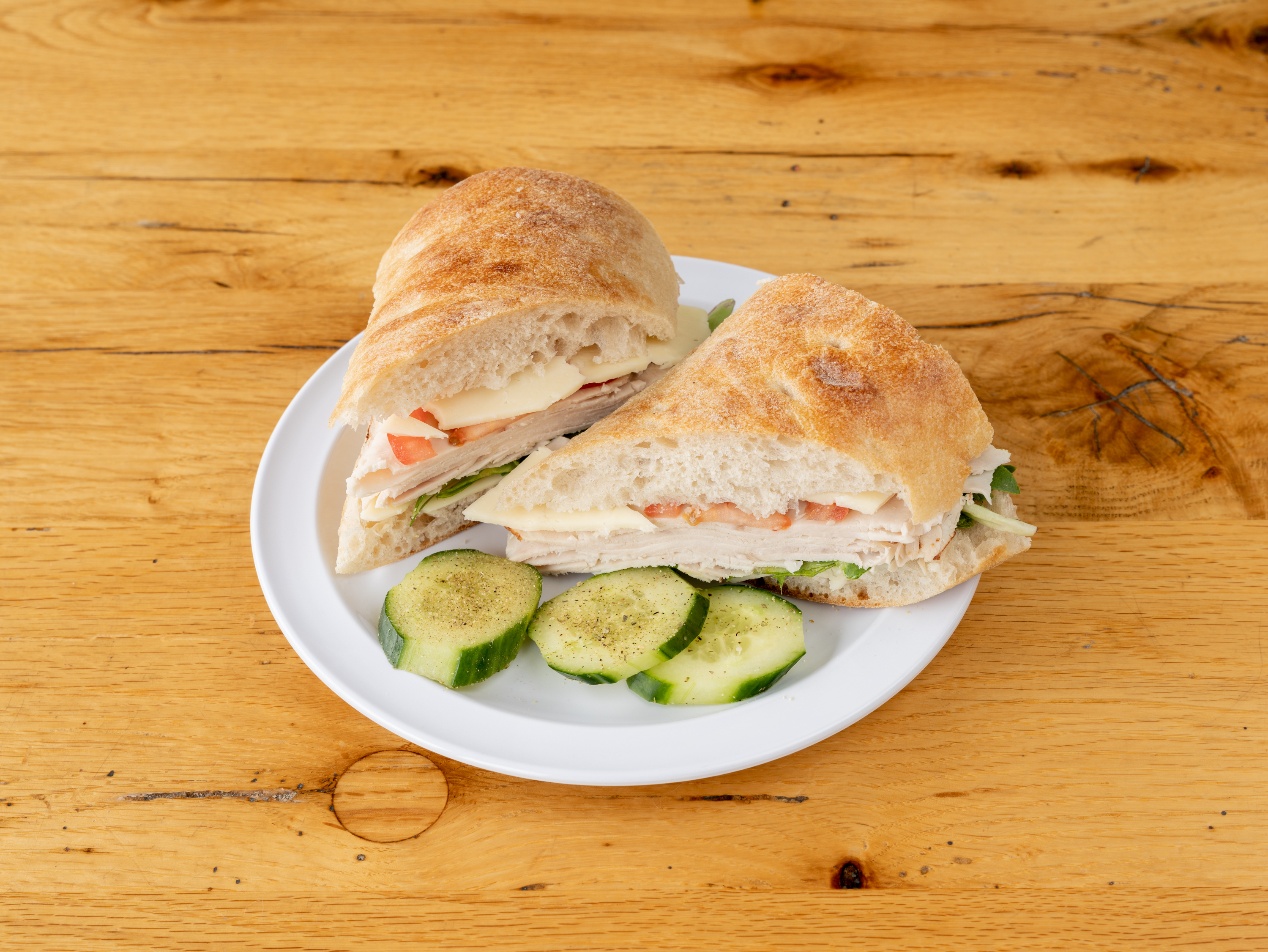 Order Turkey Dijon Cheese Sandwich food online from Gregory House Of Pizza store, Belmont on bringmethat.com